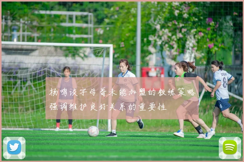 杨鸣谈字母哥未能加盟的教练策略强调维护良好关系的重要性